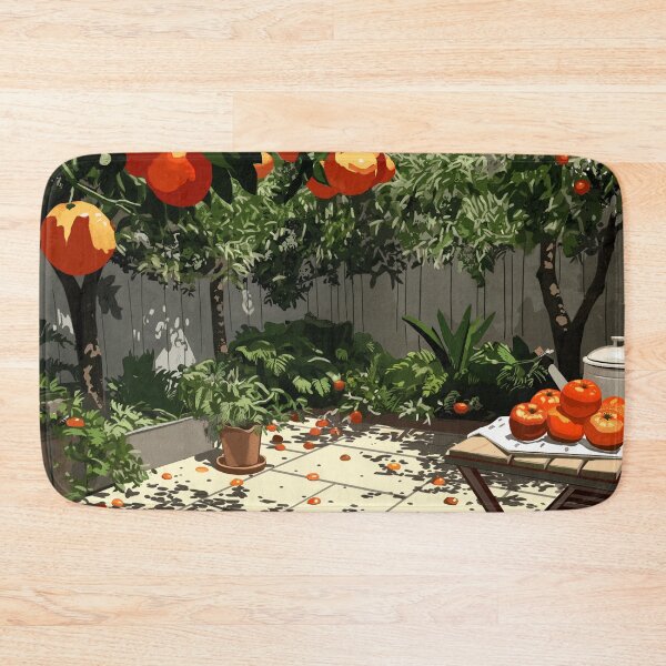 Item preview, orange garden designed and sold by PricklyPeanut.