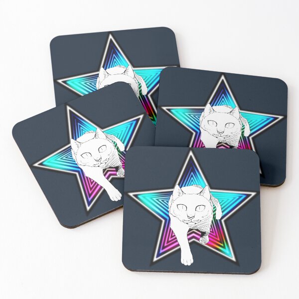 Item preview, Copy of Cat and star designed and sold by max-draws-RB.