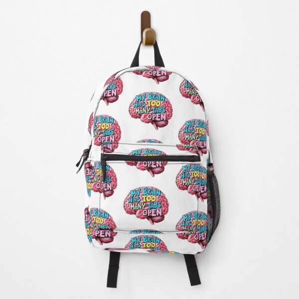 Item preview, ADHD AWARENESS – MY BRAIN HAS TOO MANY TABS OPEN designed and sold by pixelated_echoes.