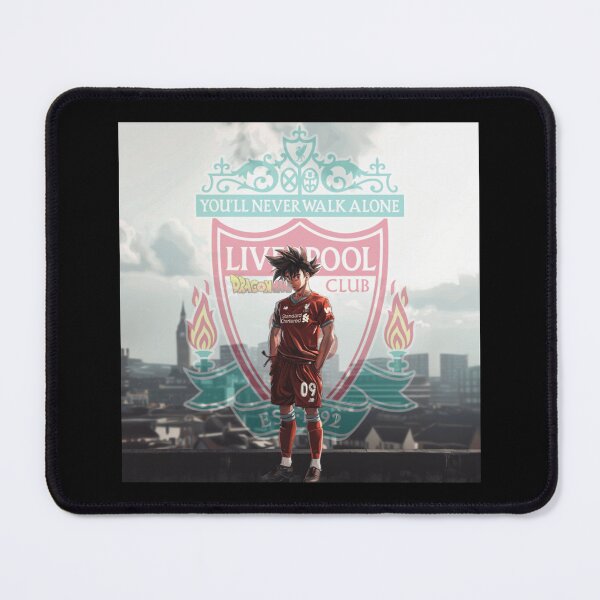 Item preview, Goku in Firmino's Liverpool Jersey: Ultimate Fan Crossover Tee | Anime designed and sold by ThisTee.