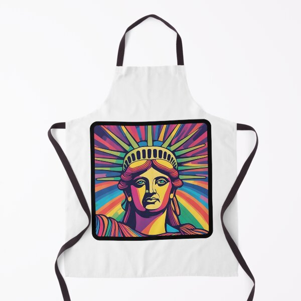 Item preview, Psychedelic Statue Of Liberty Democracy Freedom designed and sold by Pterodak.