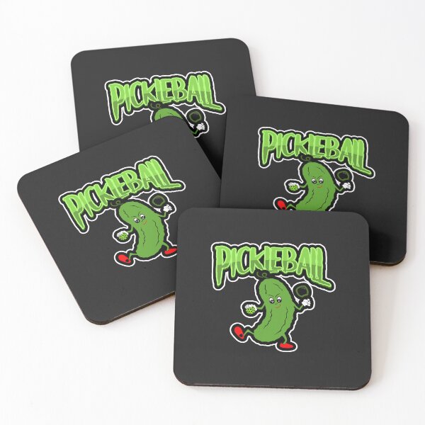 Item preview, Funny Pickleball Player Paddle And Ball designed and sold by Sartoris Art.