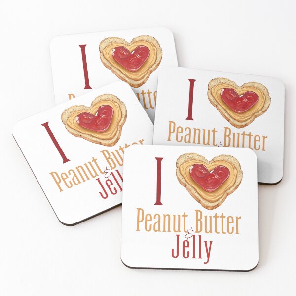 Item preview, I Love Peanut Butter and Jelly designed and sold by DigitalToast.