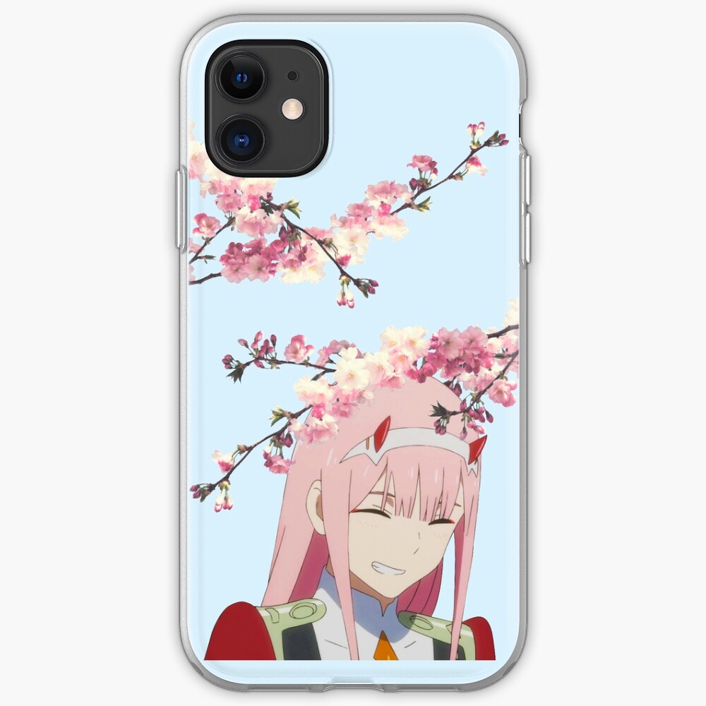 Sakura Zero Two Funda y vinilo para iPhone