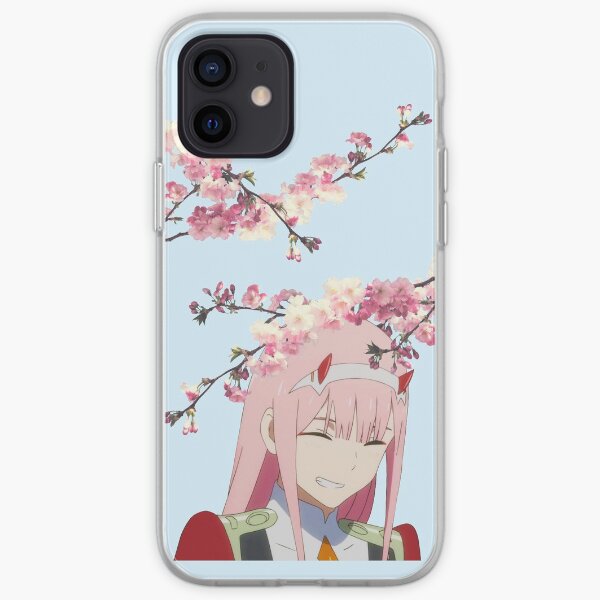 Sakura Zero Two Funda blanda para iPhone
