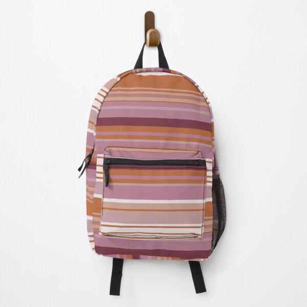 Item preview, Striped Peach Melba designed and sold by meggydesigns.