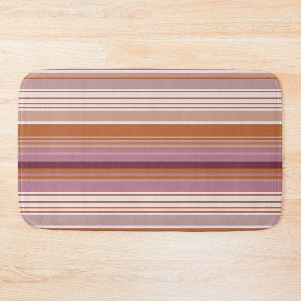 Item preview, Striped Peach Melba designed and sold by meggydesigns.