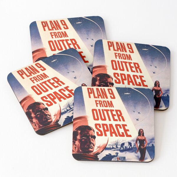 Item preview, Plan 9 From Outer Space Retro Movie Poster designed and sold by ArchimedesPrime.