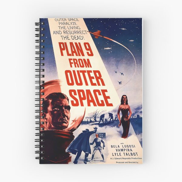 Item preview, Plan 9 From Outer Space Retro Movie Poster designed and sold by ArchimedesPrime.