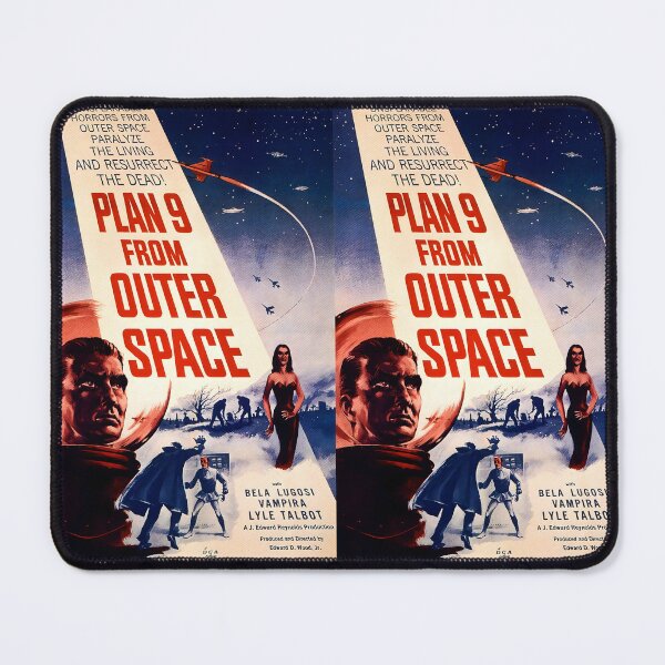 Item preview, Plan 9 From Outer Space Retro Movie Poster designed and sold by ArchimedesPrime.