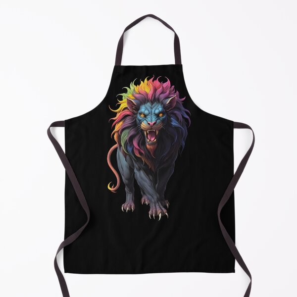Item preview, Colorful Fantasy Lion designed and sold by TMBTM.