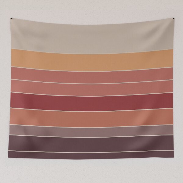 Item preview, Colorful Hue Horizon Stripes designed and sold by meggydesigns.