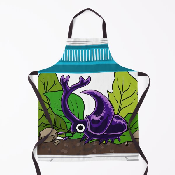 Item preview, Critter Keeper Beetles - Purple Horned Japanese Rhino Beetle designed and sold by PaleoPanthera.