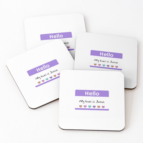 Item preview, Hello My Bias is Jimin Tag designed and sold by MintMochaMatcha.