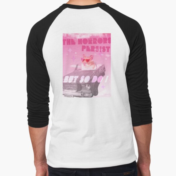 Camiseta ¾ estilo béisbol