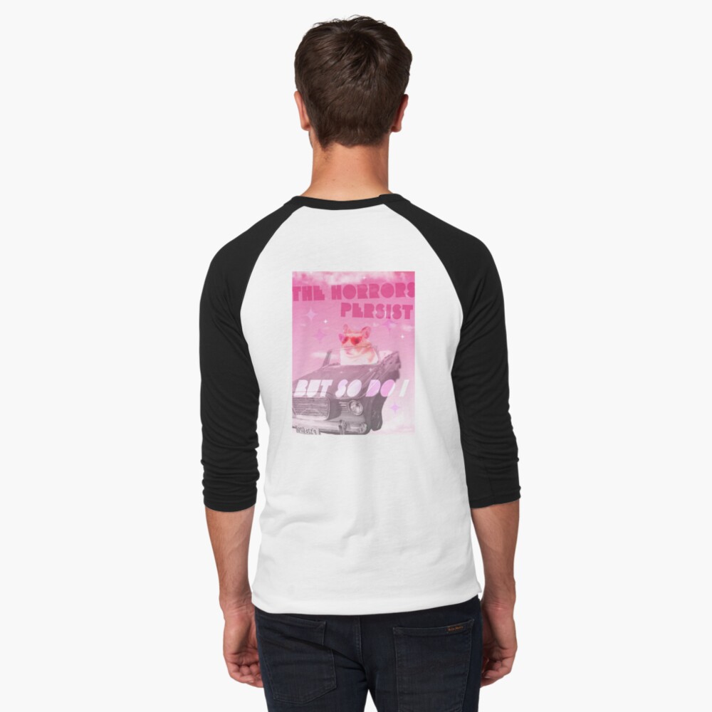 Vista previa del artículo con la obra «Camiseta ¾ estilo béisbol», diseñado y vendido por caitlinkdesigns.