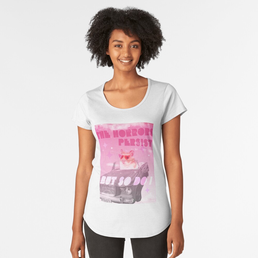 Vista previa del artículo con la obra «Camiseta premium de cuello ancho», diseñado y vendido por caitlinkdesigns.