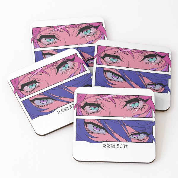 Item preview, Fighting Girl Eyes - Japanese Words designed and sold by Adronia.