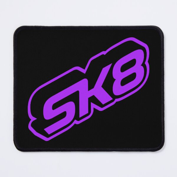 Item preview, SK8 Logo 3D Isometric Purple on Black designed and sold by JohnnyVillas.
