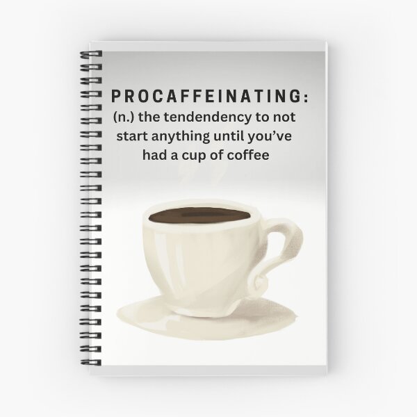 Item preview, Procaffeinating A Cup Of Coffee with Definition designed and sold by Ideas-BYDESiGN.