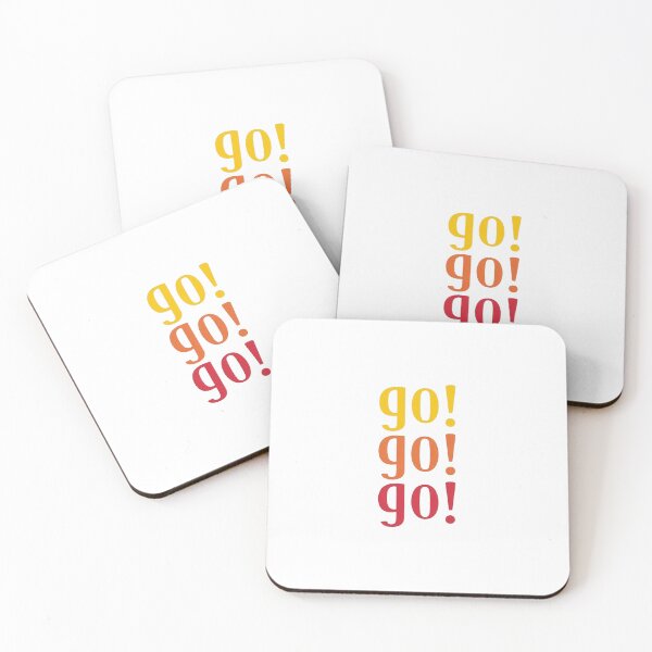 Item preview, Go Go Go! designed and sold by Monica Edits.