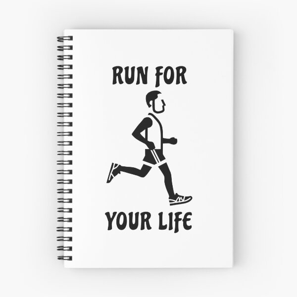 Item preview, Run for Your Life, man without beard designed and sold by Arto Järvinen.