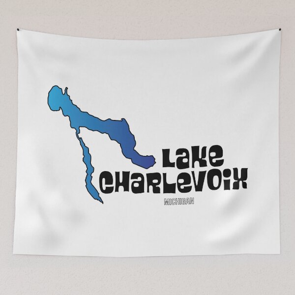 Item preview, Lake Charlevoix, Michigan designed and sold by SwiftSlothMedia.