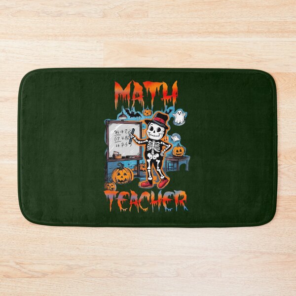 Item preview, Happy Halloween Math Teacher designed and sold by box-artshop.