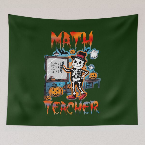 Item preview, Happy Halloween Math Teacher designed and sold by box-artshop.