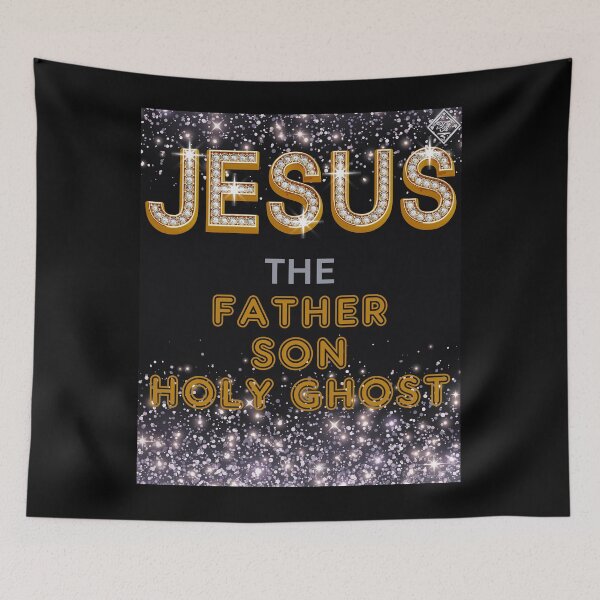 Item preview, JESUS Father Son Holy Ghost Holy Spirit Christian Religious designed and sold by TANGELLACOUTURE.