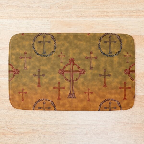 Item preview,  Finished Cross and Crown Blue,Gold, and Red designed and sold by GreyMoonForest.