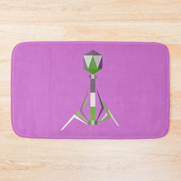 Item preview, Genderqueer Pride Bacteriophage designed and sold by PridePhages.