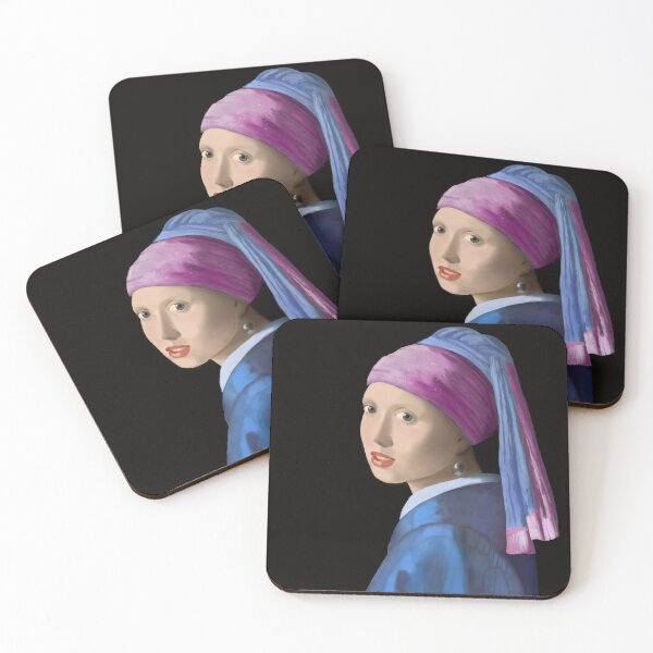 Item preview, Purple Girl with a Pearl Earring designed and sold by LM-Ashton.