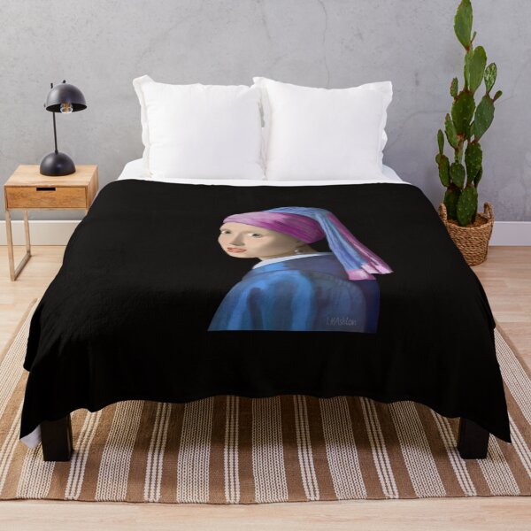 Item preview, Purple Girl with a Pearl Earring designed and sold by LM-Ashton.