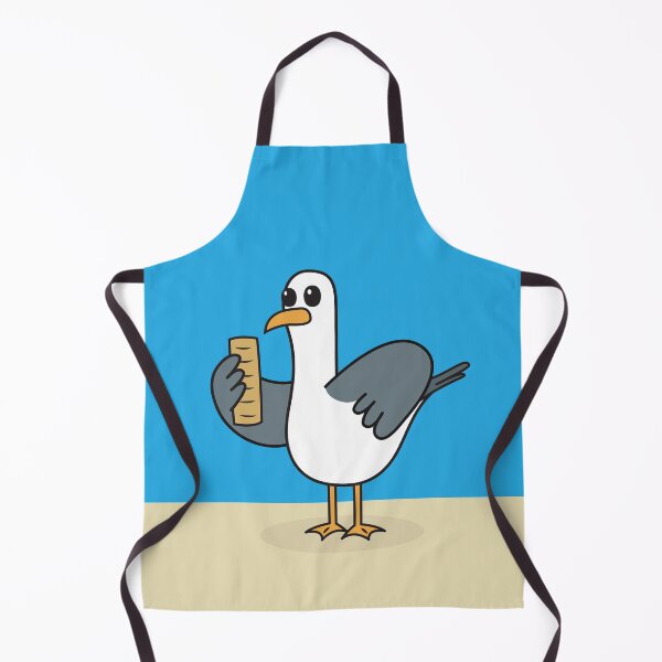 Item preview, Snacking Seagull designed and sold by Mari Biscuits.