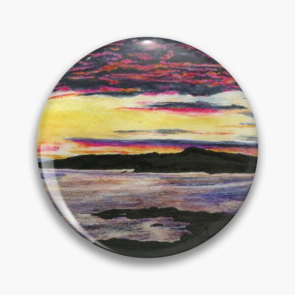 Item preview, Sunset from Ravenspoint, Trearddur Bay on Ynys Mon / Anglesey, North Wales designed and sold by LymphomaLass.