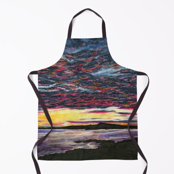 Item preview, Sunset from Ravenspoint, Trearddur Bay on Ynys Mon / Anglesey, North Wales designed and sold by LymphomaLass.