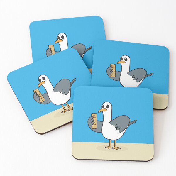 Item preview, Snacking Seagull designed and sold by Mari Biscuits.