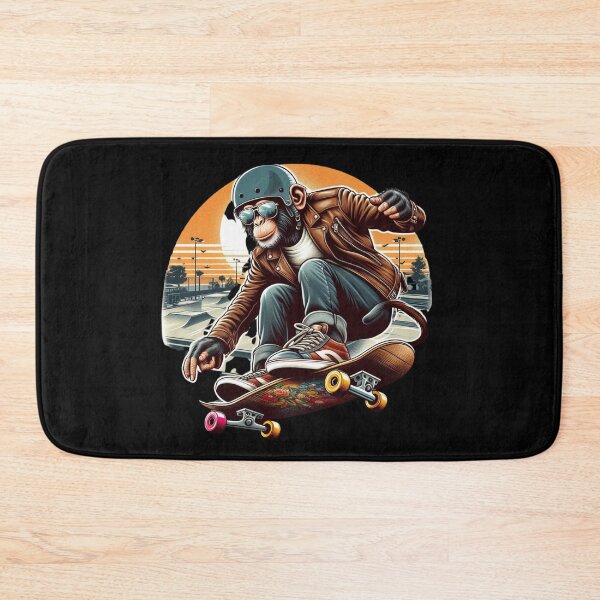 Item preview, Skateboard monkey designed and sold by EvelinZ.