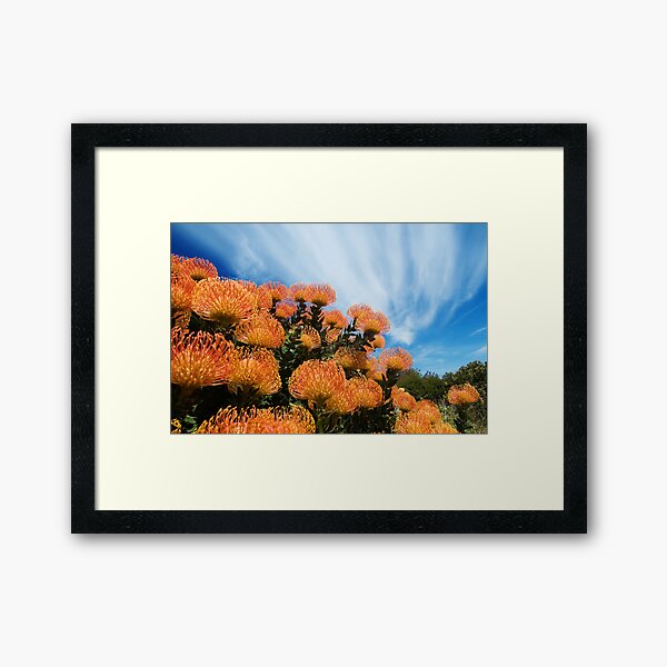 Incandescent Heights Framed Art Print