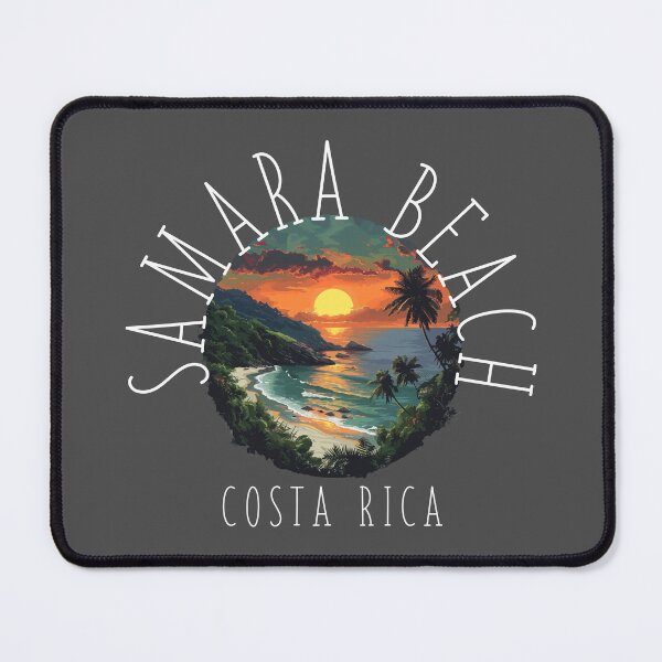 Item preview, Samara Beach - Costa Rica (with White Lettering) designed and sold by VelvetRoom.