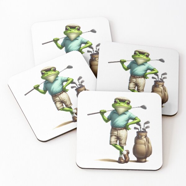 Item preview, Toad-ally Teed Off designed and sold by Delemore Art.