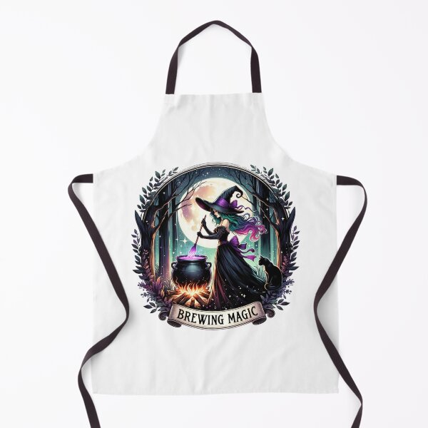 Item preview, Spellbinding Vintage Witch Art for Halloween Apparel and Accessories designed and sold by artedigital99.