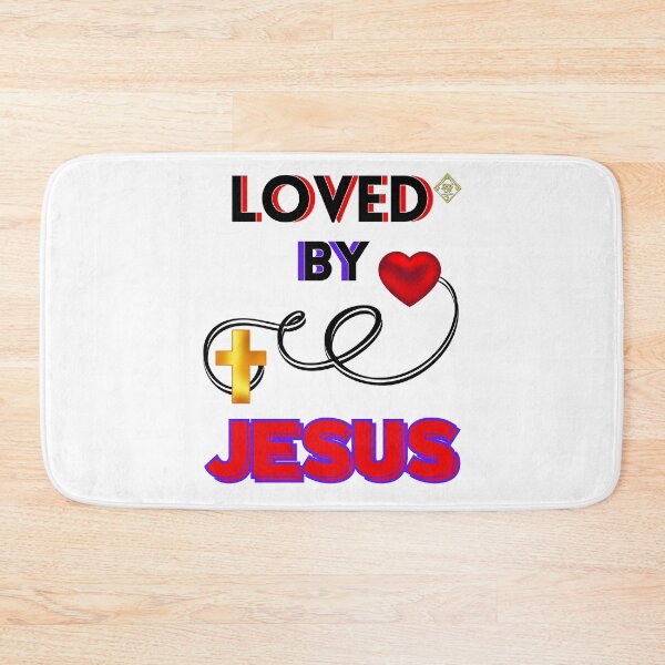 Item preview, LOVED BY JESUS Christian Religious designed and sold by TANGELLACOUTURE.