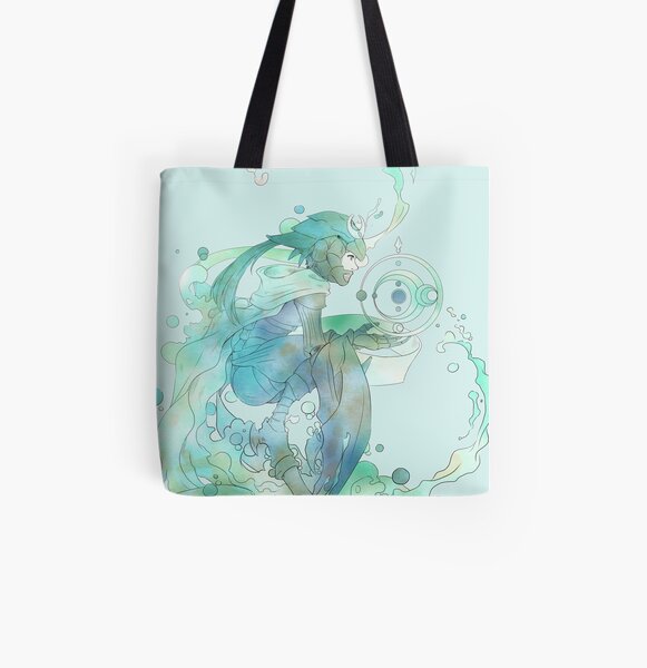 Cancer, The Tenacious All Over Print Tote Bag