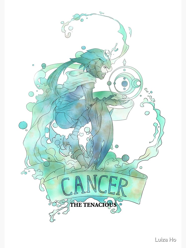 Cancer, The Tenacious by teapotsandhats
