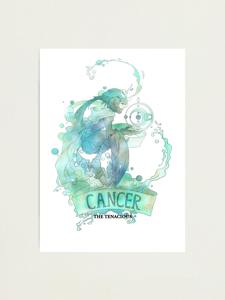 Alternate view of Cancer, The Tenacious Photographic Print