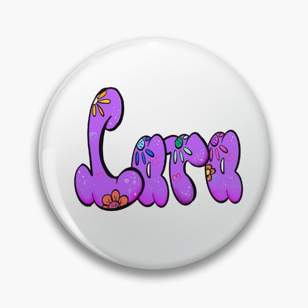 Item preview, Las chicas populares de Lara nombran el nombre de pila de la mujer en caligrafía morada Lara designed and sold by Artonmytee.