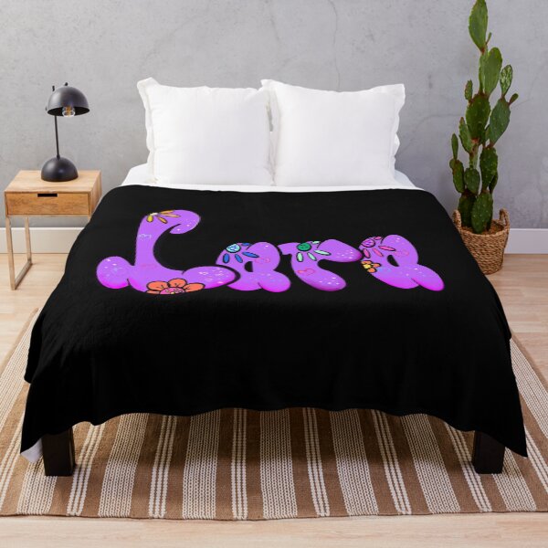Item preview, Lara popular girls name woman women’s first name in purple calligraphy Lara designed and sold by Artonmytee.