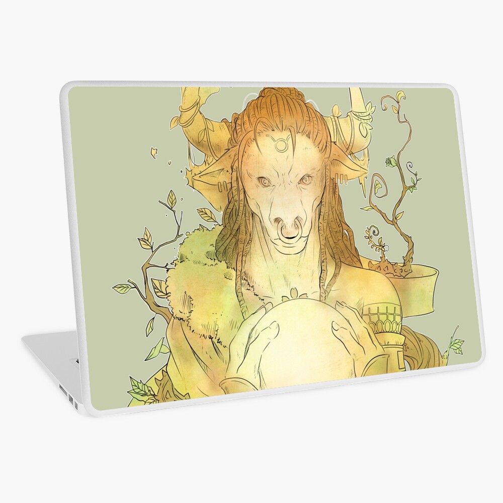 Taurus, The Devoted Laptop Skin